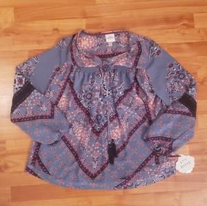 Knox Rose Flowy Top Large